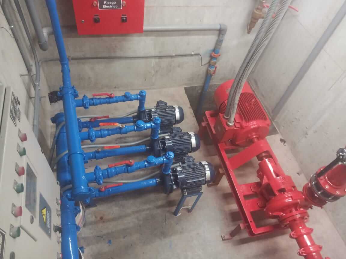 sistema de bombeo agua